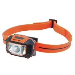 Klein Tools 56220 LED Headlamp With Silicone Hard Hat Strap
