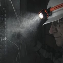 Klein Tools 56220 LED Headlamp With Silicone Hard Hat Strap -Tool Storage Sales klnn56220 d