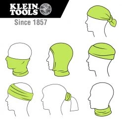 Klein Tools 60465 Neck And Face Cooling Band - High-Visibility Yellow -Tool Storage Sales klnn60465 b