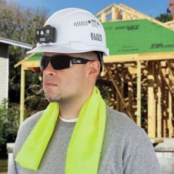 Klein Tools 60486 Cooling PVA Towel - High-Visibility Yellow (2-Pack) -Tool Storage Sales klnn60486 b