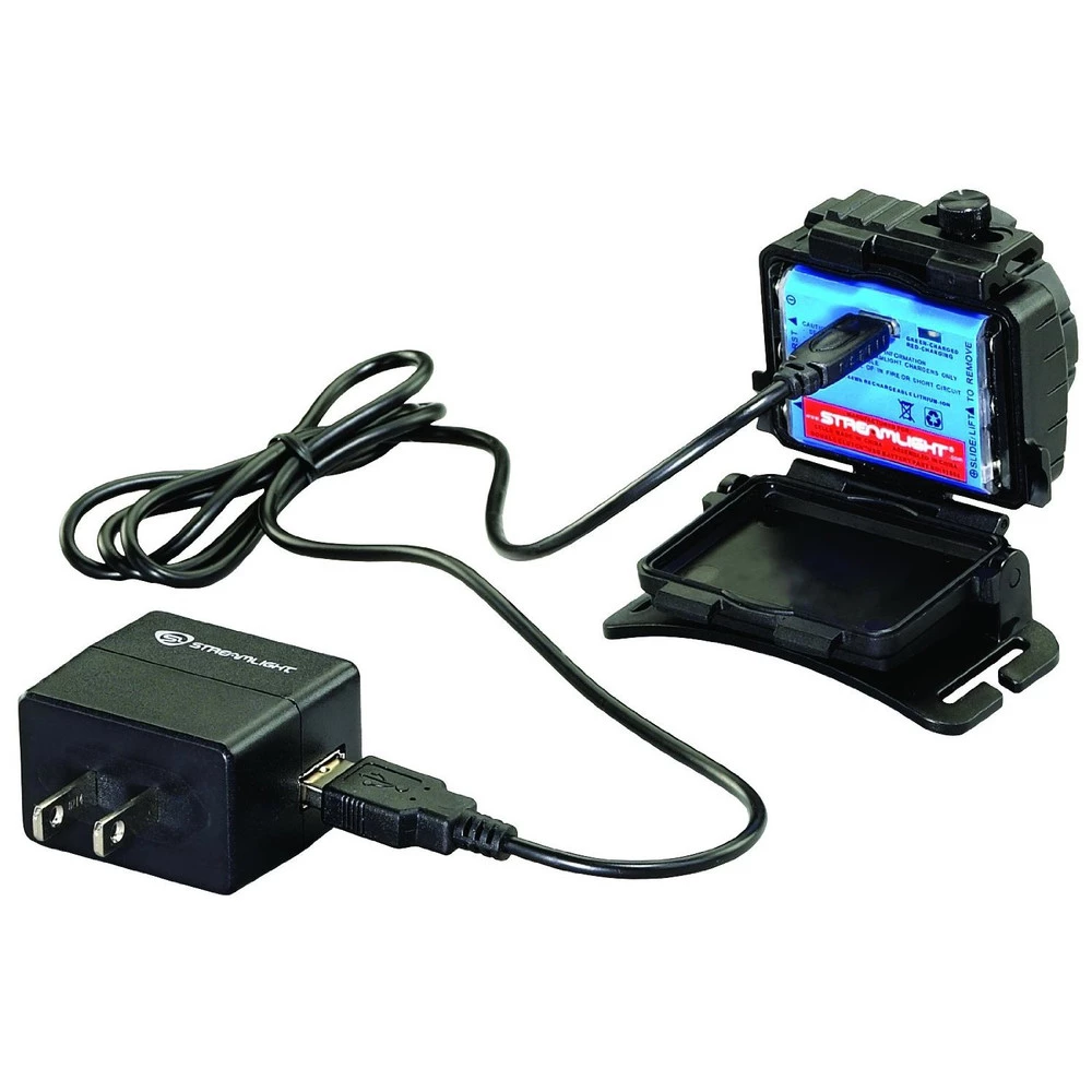 Streamlight 61603 Double Clutch USB Rechargeable Headlamp (Black) 3 Streamlight 61603 Double Clutch USB Rechargeable Headlamp (Black)