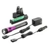 Streamlight 75482 Stinger LED HL Rechargeable Flashlight With PiggyBack Charger (Purple) 1 Streamlight 75482 Stinger LED HL Rechargeable Flashlight With PiggyBack Charger (Purple) -Tool Storage Sales stmn75482