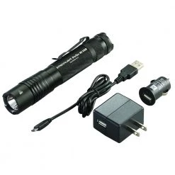 Streamlight 88054 ProTac HL USB Lithium Professional Tactical Light With Charger (Black)